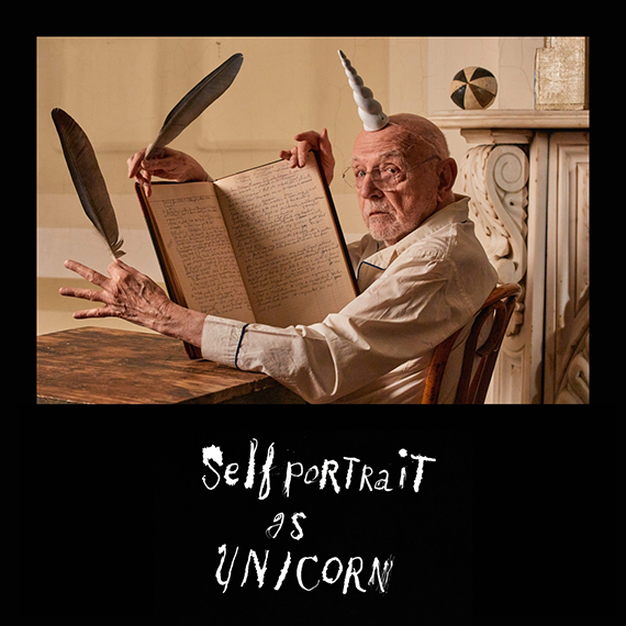Self Portrait as a Unicorn, 2022Digital c-print20 x 24 inchesEdition of 5© Duane Michals