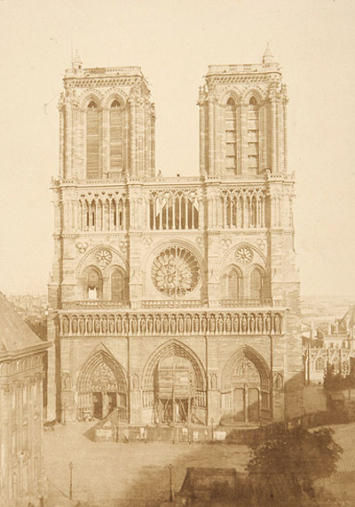 Charles Nègre (1820-1880)Notre Dame, ca.1853Salt print32.4 x 23cm