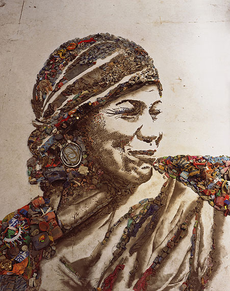 STILL #5 FINAL MAGNA PHOTOGRAPHIC PRINT ENTITLED “THE GIPSY MAGNA – PICTURES OF GARBAGE”Photograph by Vik Muniz, courtesy of Vik Muniz Studio