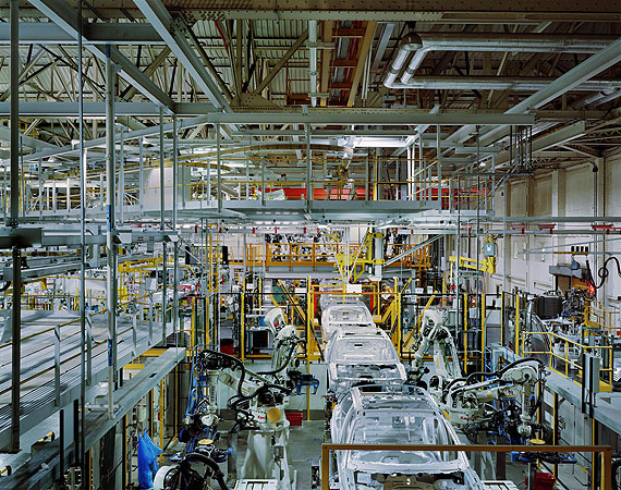 Michael Collins. Jaguar factory