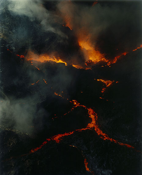 Sonja Braas: The quiet of dissolution, Lava flow, 2005