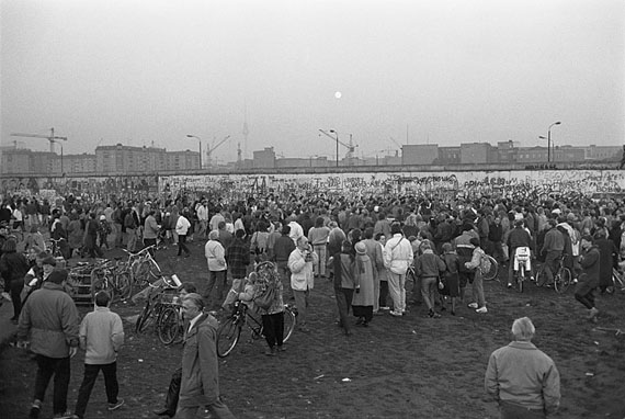 Karl-Ludwig Lange: Berlin, Potsdamer Platz, 12.11.1989