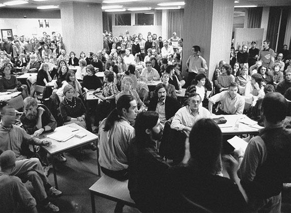 Michael Schroedter: Berlin, VBK Diskussion, 30.10.1989