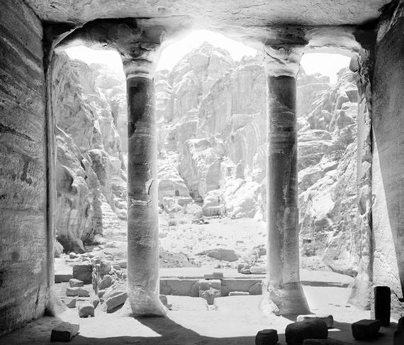 Paolo Morello: Petra, The Garden Temple from inside