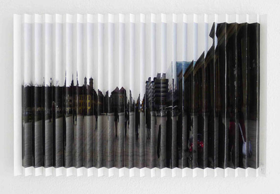 Sang Yong Lee: from the series NIGHT & DAY, STADTMITTE - STUTTGART KÖNIGSBAU, 120 X 160 cm