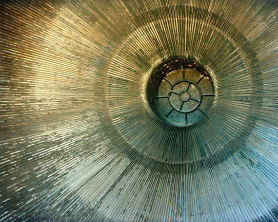 Rocket engine, 2008from the series "Full Spectrum Dominance: Missiles, Rockets, Satellites in America"Satrun V rocket engine