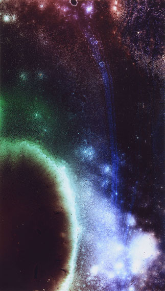 Ralf Cohen: RCA-13, 2013, Farbe auf Glas, C-Print, 94 x 60 cm