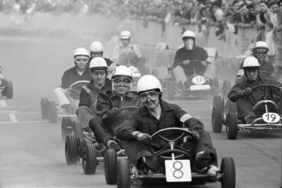 Go-Kart-Rennen, Dortmund, 1962 © Hans Rudolf Uthoff