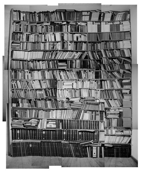 Evidenz, Bibliothek I (1996/2010)© Martin Mlecko, courtesy PINTER & MILCH