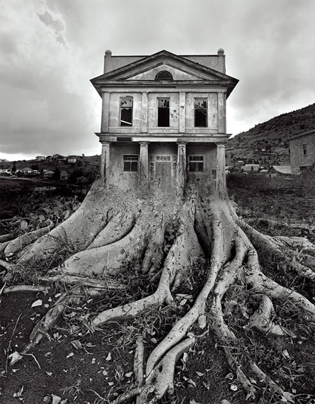 Jerry UelsmannUntitled (House with Roots), 1982Gelatin silver print13.88 x 10.88 in.US$2,000-3,000