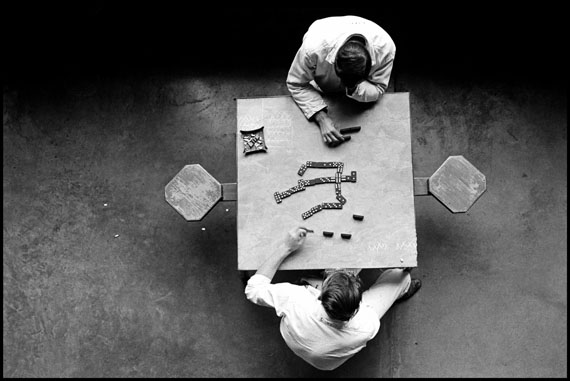 The Dominoes Players, Walls Unit, TDC, 1967© Danny Lyon, New York & Magnum Photos, New York / Courtesy Edwynn Houk Gallery, New York