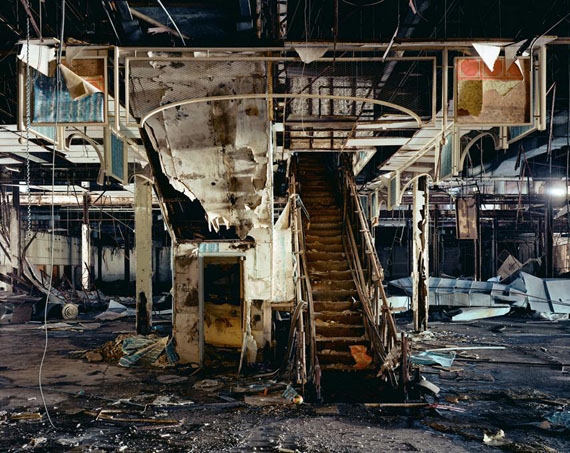 Brian UlrichJC Penney, Dixie Square Mall, 2009Chromogenic process color print121.9 x 152.4 inCourtesy the artist and Julie Saul Gallery © Brian Ulrich