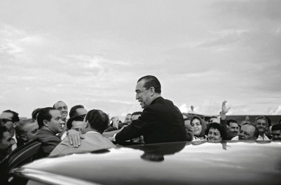 Thomaz Farkas: Präsident Juscelino Kubitschek am Tag der Einweihung von Brasília, 21. April 1960, © Instituto Moreira Salles
