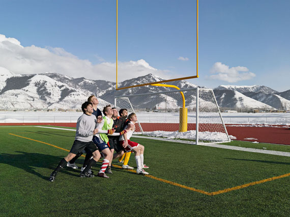 Soccer Practice, Star Valley Braves, Afton, Wyoming 2010 © Lucas Foglia
