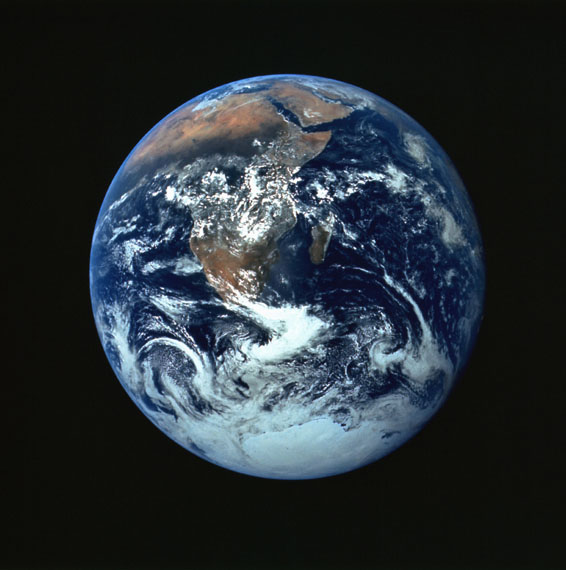 PHOTOGRAPH OF THE EARTHApollo 17 Mission, December 1972 © NASA/Johnson Space Center, courtesy Mike Gentry