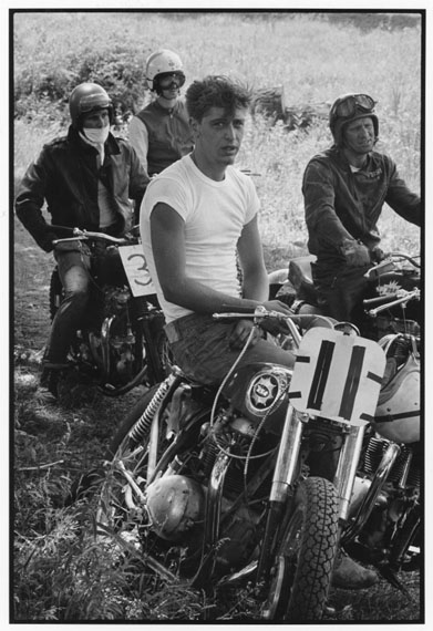 Racers at McHenry, Illinois © Danny Lyon, Courtesy of ATLAS Gallery London