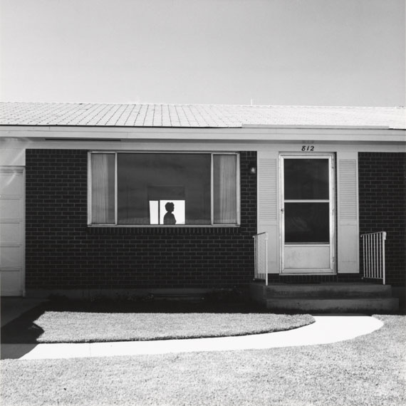 Robert AdamsColorado Springs, Colorado, 1968Gelatin silver print, 15.1 x 15.2 cmYale University Art Gallery, Purchased with a gift from Saundra B. Lane, a grant from the Trellis Fund, and the Janet and Simeon Braguin Fund.© Robert Adams