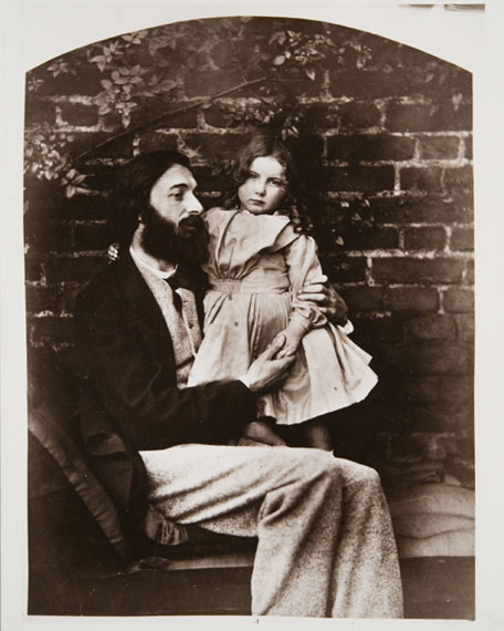 Lewis Carroll (Charles Lutwidge Dodgson). Arthur Hughes and his Daughter Agnes. From the Collection of Tomsk Regional Art Museum, 12.09.1863