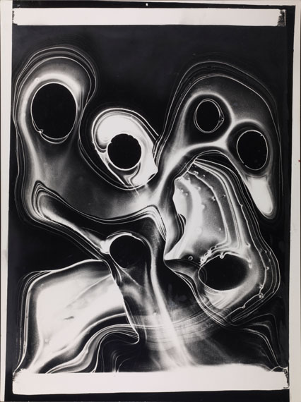 CHARGESHEIMER (KARL-HEINZ HARGESHEIMER)Sartre, 1949lightgraphic60 x 50 cm / 23 3/5 × 19 7/10 in© 2015 Museum Ludwig, KölnCourtesy of FEROZ Galerie, Bonn