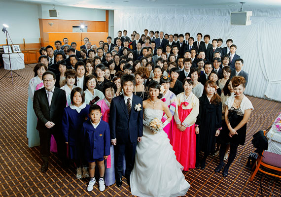 The Real Wedding Ceremony: Actors #2, Digital C-print, 118 ⅹ 168 cm, 2010  ⓒ KIM Insook