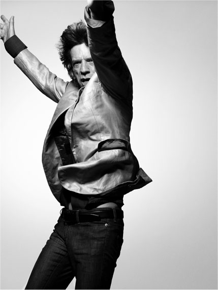 Mick Jagger, New York, 2008 – 140 x 105 cm – Edition 6/7 ©  Bryan Adams