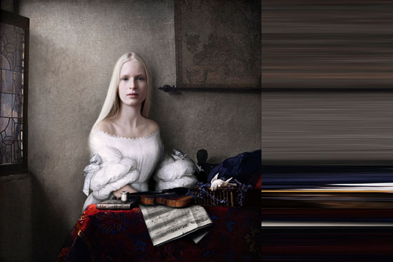 Sabine Pigalle: Vermeer Einsle Harnett, 2015, Diptych, 120 cm x 120 cm and 120 cm x 60 cm / Edition 1/3 © Sabine Pigalle, courtesy wildprojectgallery