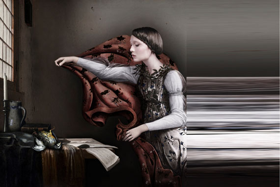Sabine Pigalle: Vermeer Botticelli, 2015, Diptych, 120 cm x 120 cm and 120 cm x 60 cm / Edition 1/3 © Sabine Pigalle, courtesy wildprojectgallery