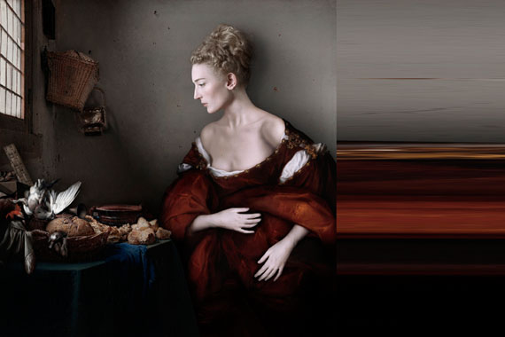 Sabine Pigalle: Vermeer Van Dyck, 2015, Diptych: 120 cm x 120 cm and 120 cm x 60 cm / Edition 1/3 © Sabine Pigalle, courtesy wildprojectgallery