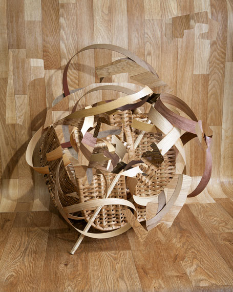 Veneer with Basket, 2015 © Nico Krijno/The Ravestijn Gallery