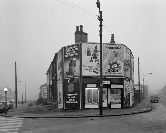 Chris Killip: Shopfronts, Huddersfield, 1974