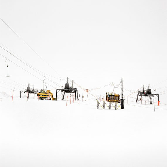 François Schaer: Jours Blancs, Zermatt, 2012, 100 x 100 cm, Edition 5 & 1 AP