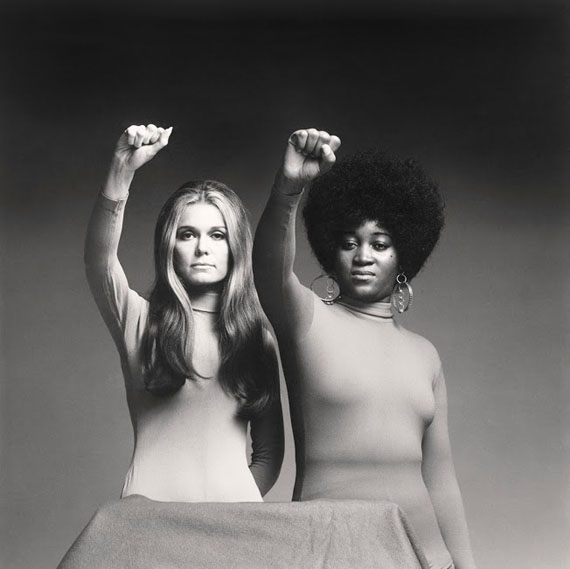 Dan Wynn Archive, Gloria Steinem and Dorothy Pitman Hughes, 1971, 16”x 20”, Archival Pigment Print, Courtesy Lucie Foundation