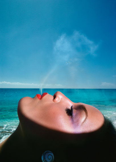 Jerry Hall, Saint Martin, French West Indies, 1975 © Hiro