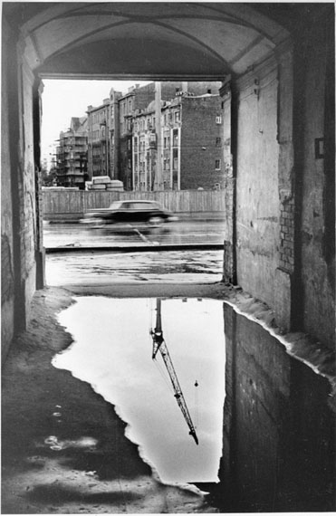 Alexander Potresov. The highway is launched. From the series Demolition of Arbat, 1965