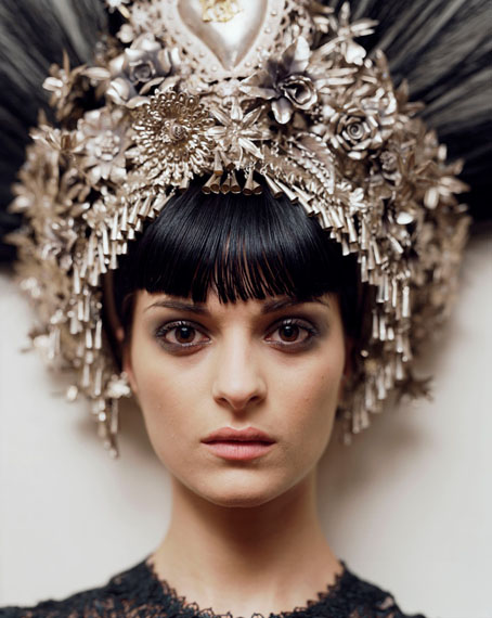 Alec Soth: Natalia. Jean-Paul Gaultier headpiece & dress. Paris, 2007 © Alec Soth / Magnum Photos