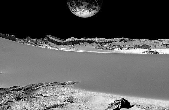moon mining, 2015, 132 x 202 cm, Ed. 6 © michael najjar