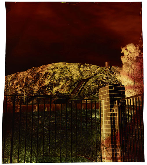 John Chiara: Foothill at Bilboa, (Variation B), 2012, Los Angeles seriesImage on Endura transparency, 84.5 x 74.9 cm (33.25 x 29.5 inches), Unique photograph
