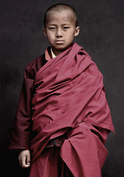 Portrait of a Monk, India, 2012, 38 x 50 cm, Ltd. Ed. 10