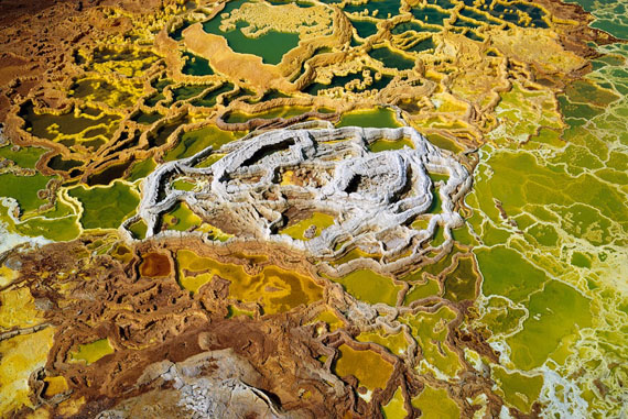 Georg Gerster: Dallol in the Danakil Depression, Ethiopia 1965Inkjetprinted with pigmented Epson Ultra Chrome K3, on Epson Exhibition Fiber Paper, 100 x 150 cm