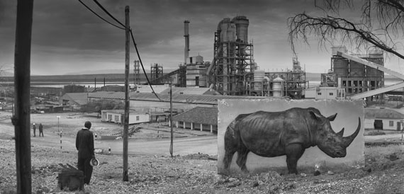 Nick Brandt"Factory with Rhino" | Inherit the Dust 2015© Nick Brandt