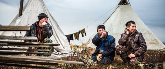 Dmitrij Leltschuk, Rentierzüchter in der Erdölregion Komi (Detail), © Dmitrij Leltschuk 