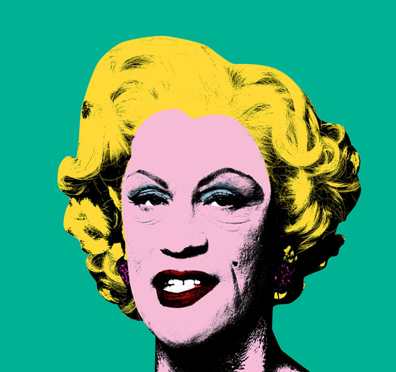 Andy Warhol,  Green Marilyn (1962), 2014 © Sandro Miller