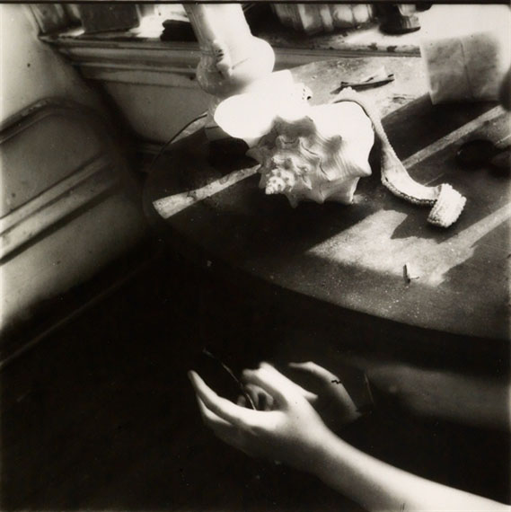 Francesca WoodmanBut Lately I Find a Sliver of a Mirror is Simply to Slice an Eyelid, 1979–1980Gelatin silver printEdition of 405.5 х 5.5 in.Est. 3,500–4,500 USD