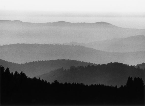 Peter Keetman Schwarzwald-Landschaft, 1980Silbergelatine-Abzug22,5 x 30,5 cm© Stiftung F.C. Gundlach