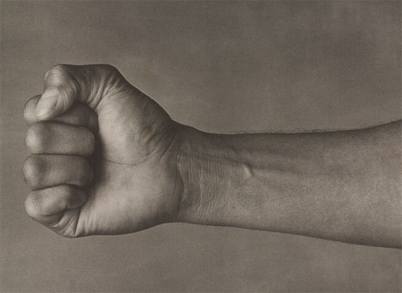 John Stewart: Muhammad Ali "Fist", Chicago, 1977, Pigment Print