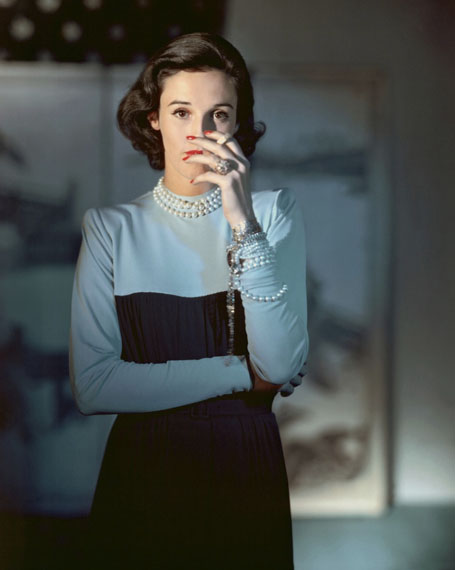 Horst P. HorstBarbara "Babe" Cushing Mortimer PaleyDress by Triana-Norell, 1946© by Horst Estate/Condé Nast