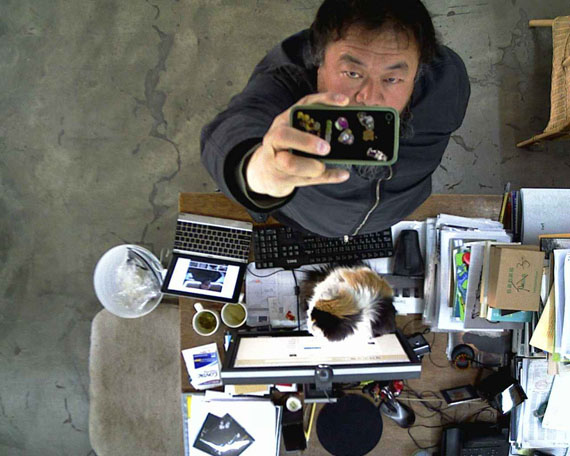 Stills from ‘WeiweiCam’ (now offline), 2013 © Ai Weiwei