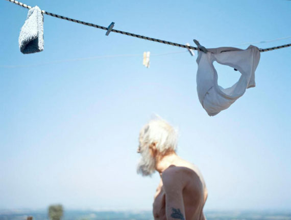 Egbert and his underpants, 2012© Hanne van der Woude, Courtesy Van der Mieden Gallery