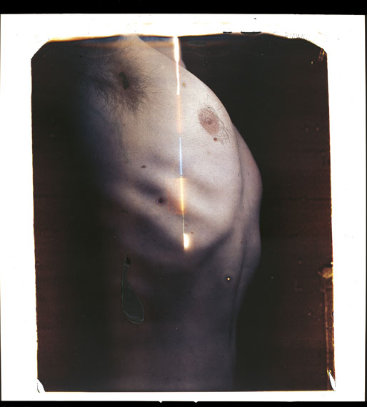 Paolo Gioli: Série Thorax, 2015 - Torace, 2007, polaroid, optical, 60x50 cm