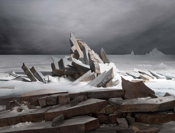 James Casebere, Sea of Ice, 2014© James CasebereCollection of Santiago Sepulveda and Gloria Cortina, Vail, COCourtesy: the artist and Sean Kelly, New York